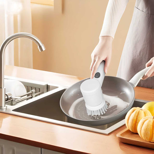 5 in 1 Handheld Cleaning Electric Spin Scrubber | 50% Off For 12 hours