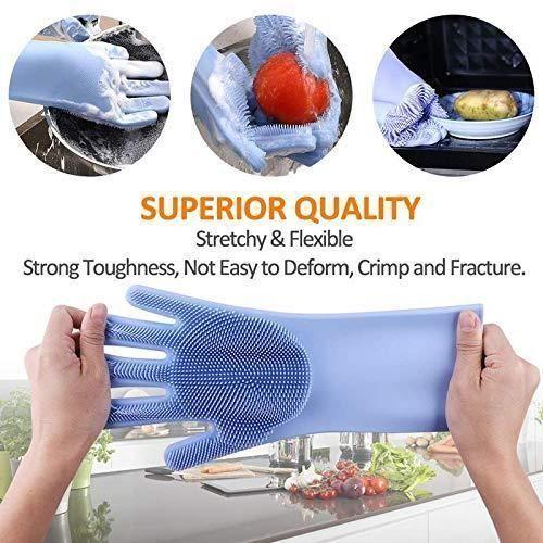 Gloves - Magic Silicone Cleaning Gloves( 1 Pair )
