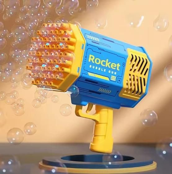 Bubble Gun Machine Kids Automatic Soap Based Bubble Blower(30%Off)