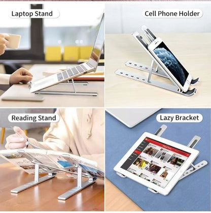 Aluminum Alloy Adjustable, Portable, Foldable, Ergonomic, Tablet Laptop Stand_01 Laptop Stand