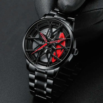 Stereoscopic Car Wheel Watch