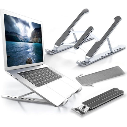 Aluminum Alloy Adjustable, Portable, Foldable, Ergonomic, Tablet Laptop Stand_01 Laptop Stand