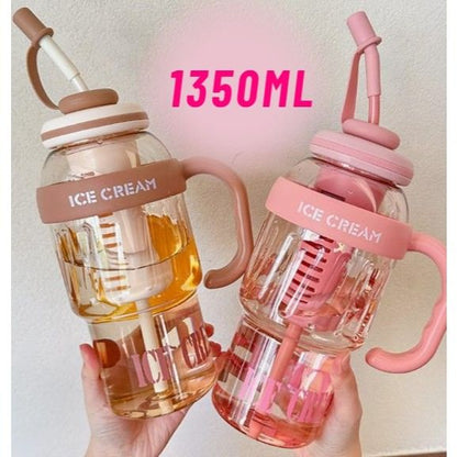 Water Bottle with Handle and Straw (43% Off) FAST BUY SMARTLY BUY ✨)
