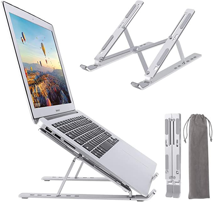 Aluminum Alloy Adjustable, Portable, Foldable, Ergonomic, Tablet Laptop Stand_01 Laptop Stand